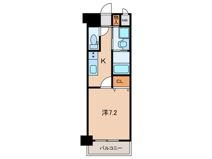 レジェンド紺屋町の物件間取画像