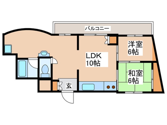 吉田ビルの物件間取画像