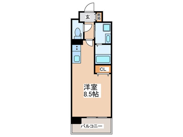 レブリアント鳥栖の物件間取画像