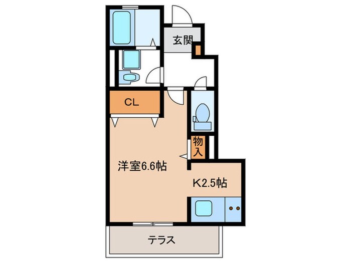 アムール椿の物件間取画像