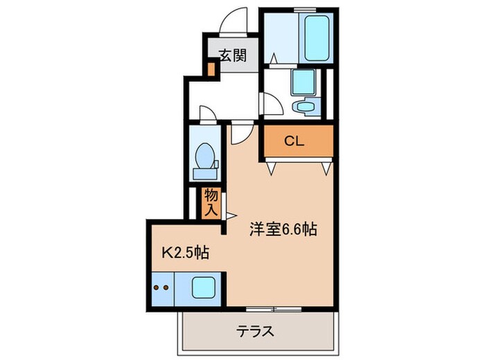 アムール椿の物件間取画像