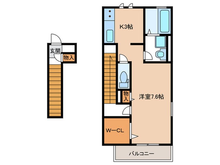 アムール椿の物件間取画像