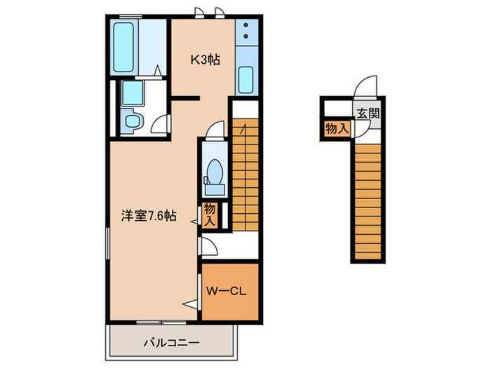 アムール椿の物件間取画像