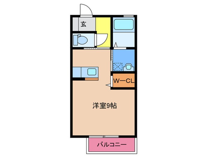 ヴィクトワールⅡの物件間取画像