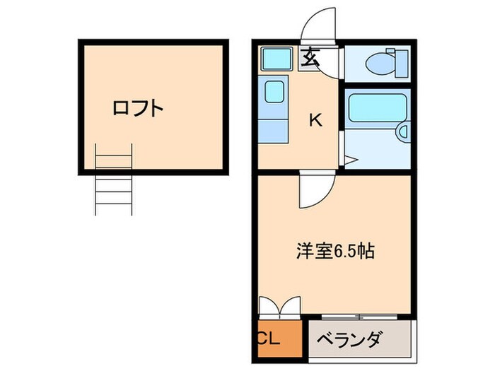 ポ－ラスの物件間取画像