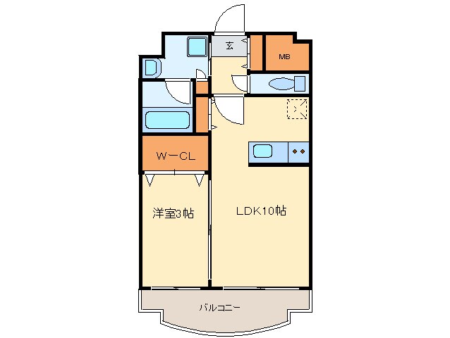 R‘ｓレジデンス松島の物件間取画像