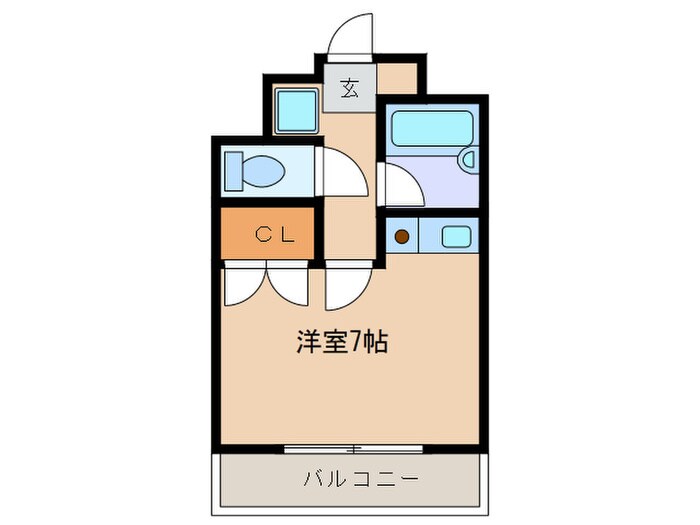 フォ－チュンパレス新室見の物件間取画像