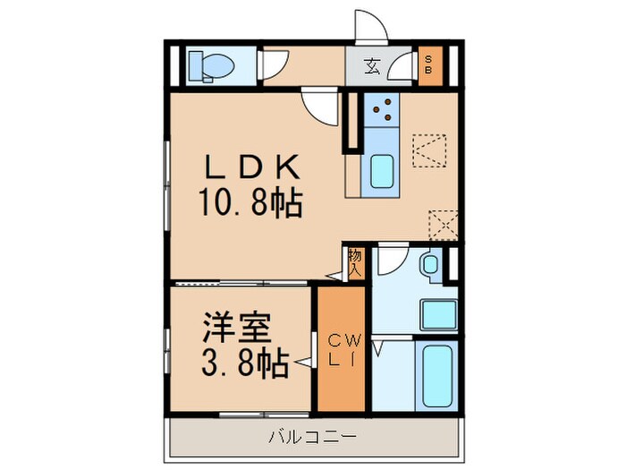 D-room高須南の物件間取画像