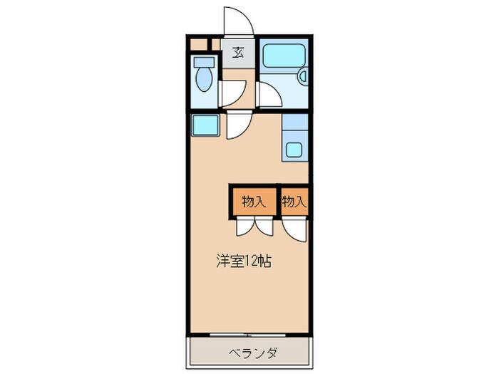 レジデンス・コアの物件間取画像