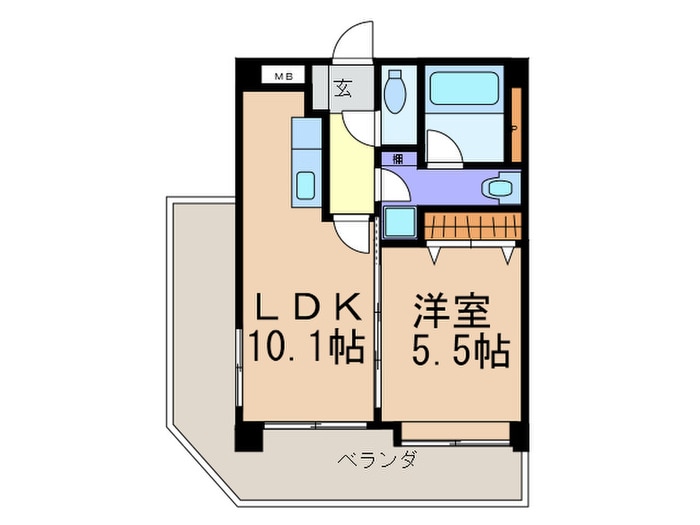 ＴＳＵＢＡＭＥの物件間取画像