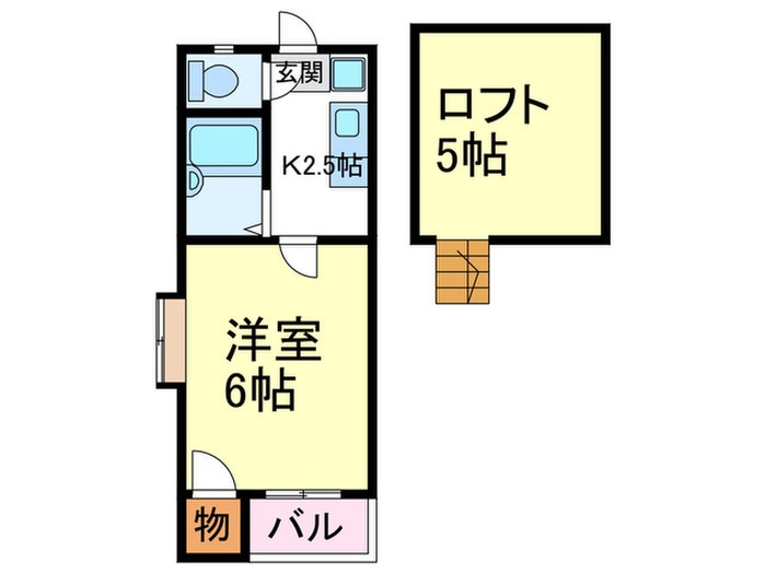 アルカディアⅠの物件間取画像