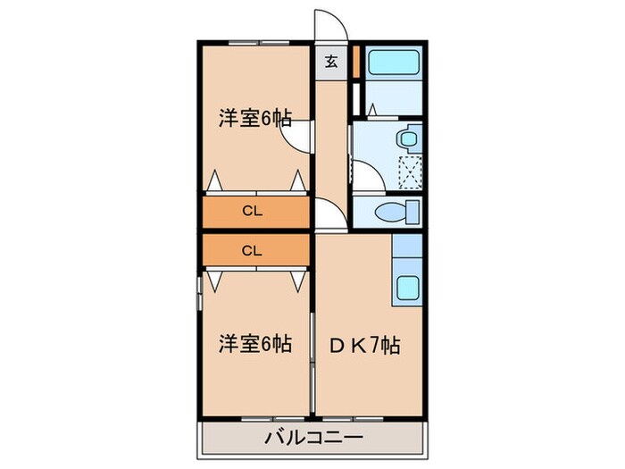 物件間取画像