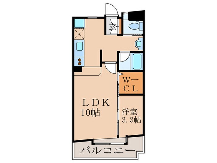 サンヒルズ若久の物件間取画像