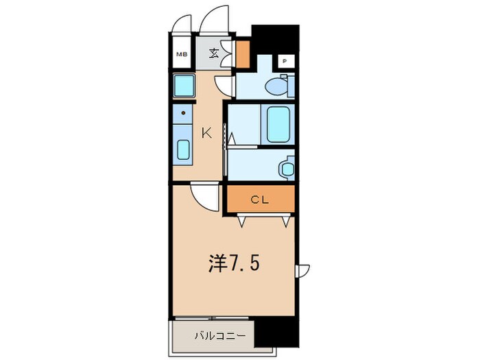 アクシオ小倉の物件間取画像