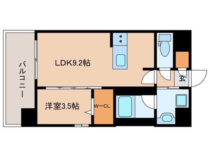 LANDIC　PREMIUM　0115(801)の物件間取画像