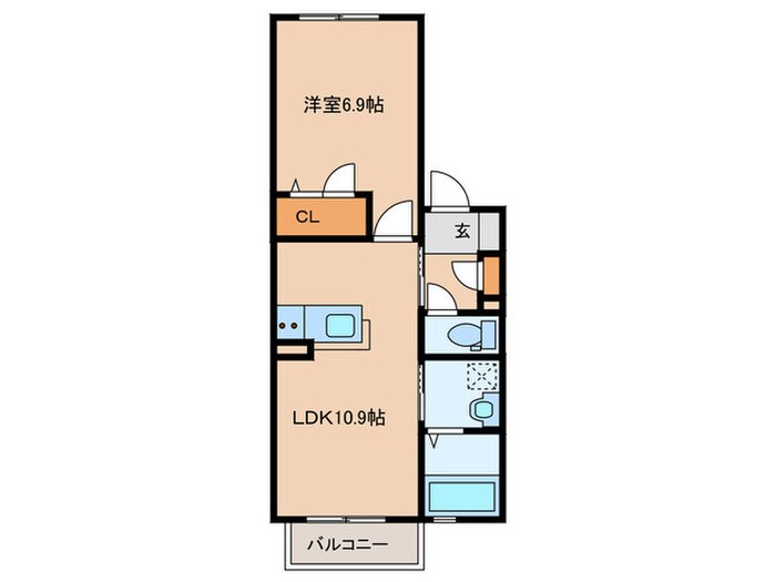 Ｉ・Ｍやよい坂の物件間取画像