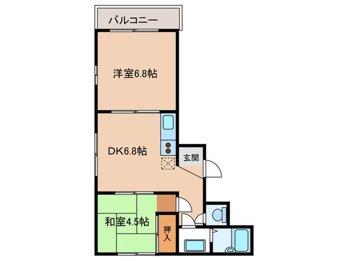 物件間取画像