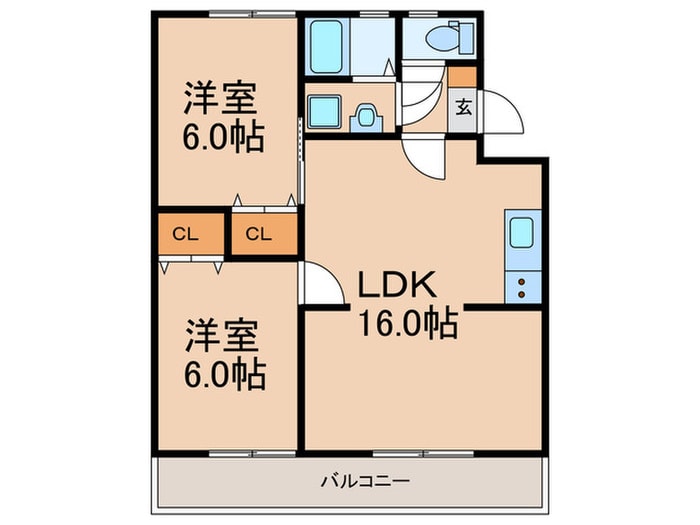 宝満ビルの物件間取画像