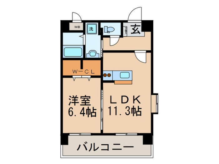 プレミール ベガの物件間取画像