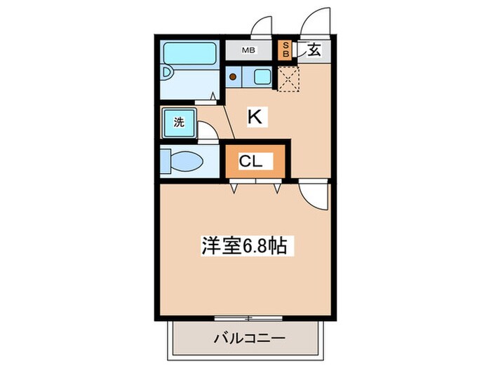 物件間取画像