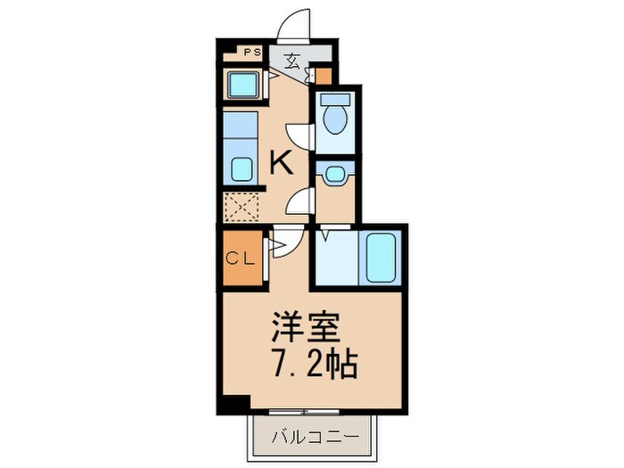 シャルマンドミールＢ棟の物件間取画像