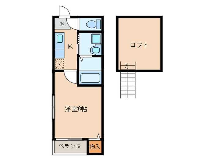 フェスティナレンテの物件間取画像