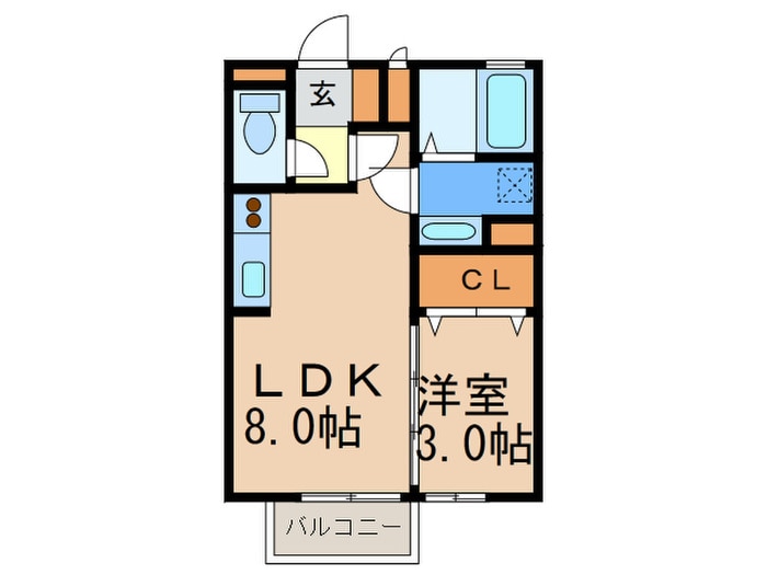 モナリエ香住ヶ丘の物件間取画像