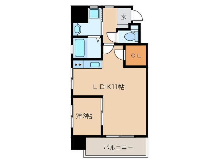 プリンシピオ赤坂の物件間取画像