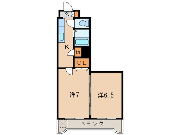 ロイヤルトレンディの物件間取画像