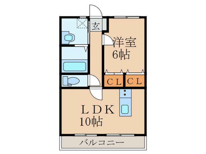 セレクトK　B棟の物件間取画像