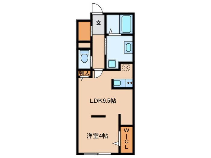 ラシックランテ今宿東の物件間取画像