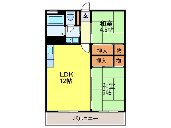 清原ビルの物件間取画像