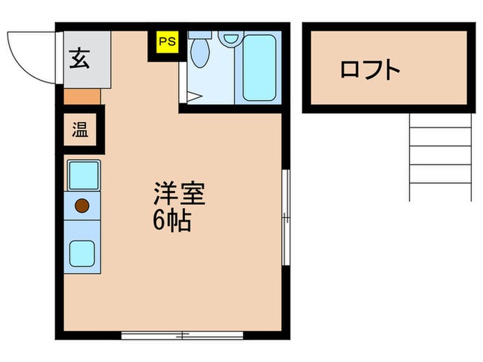 ステイタス館多々良Ⅰの物件間取画像