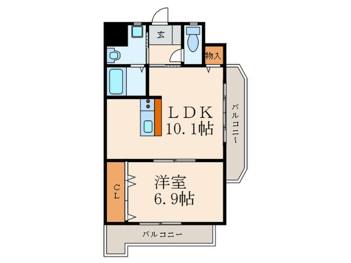 渡邊ビルⅡの物件間取画像