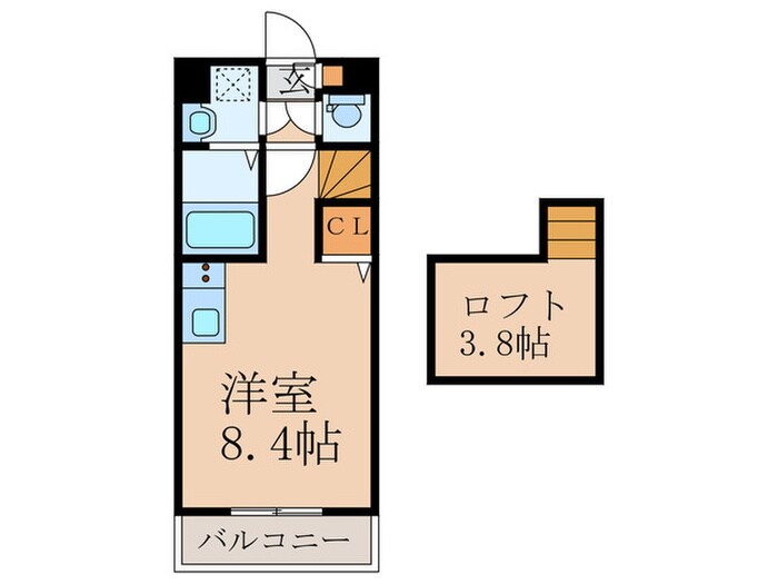 シャルムⅢの物件間取画像