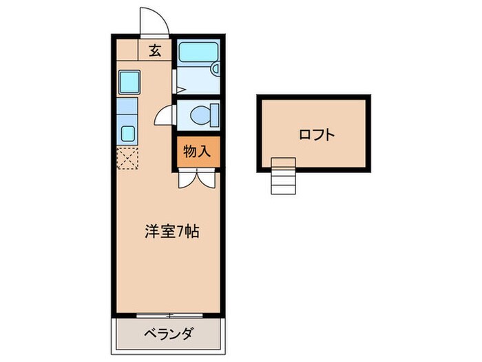 ライフステ－ジ１の物件間取画像