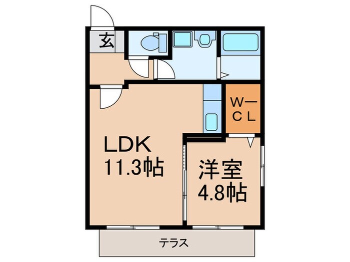 グランドゥールステラの物件間取画像