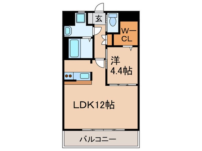 スタディハイツⅤの物件間取画像