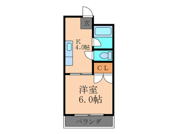 OAK VILLA 小倉の物件間取画像