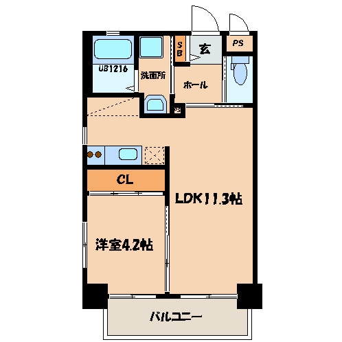 門司ポロニアの物件間取画像