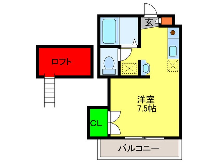 物件間取画像
