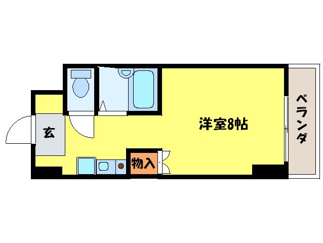 ミネルヴァ博多南(上野ビル５７)の物件間取画像