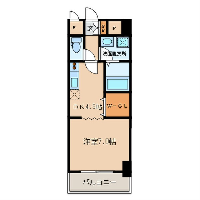 サンルーヴルの物件間取画像