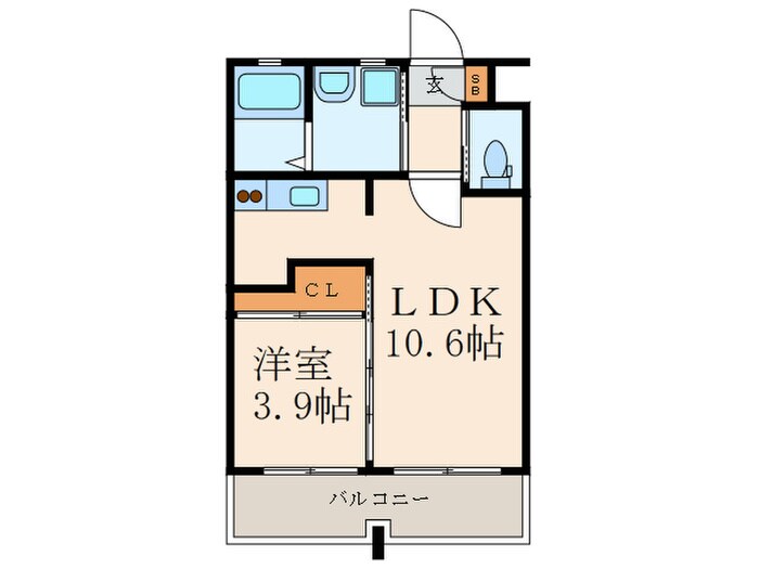 プラチナスタイルの物件間取画像