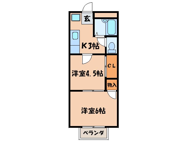 物件間取画像