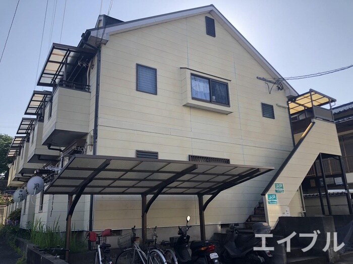 ハ－モニ－ハイツの物件外観写真