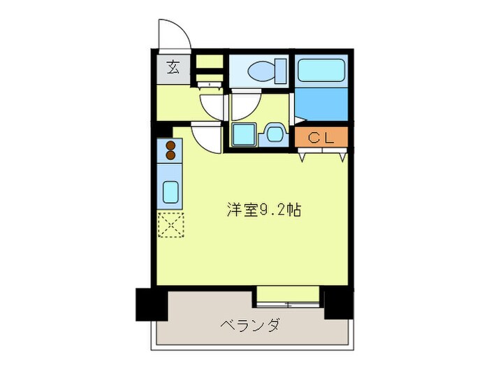アクタス薬院大通(601)の物件間取画像