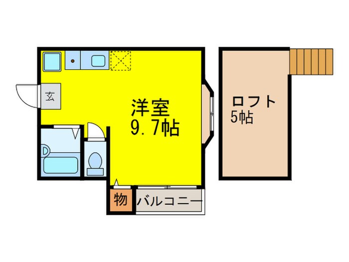 物件間取画像