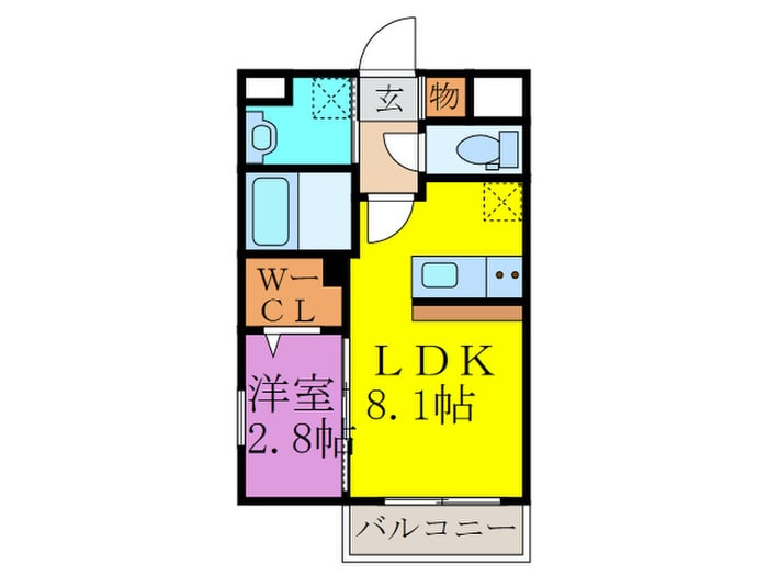 春日コンドミニアムの物件間取画像