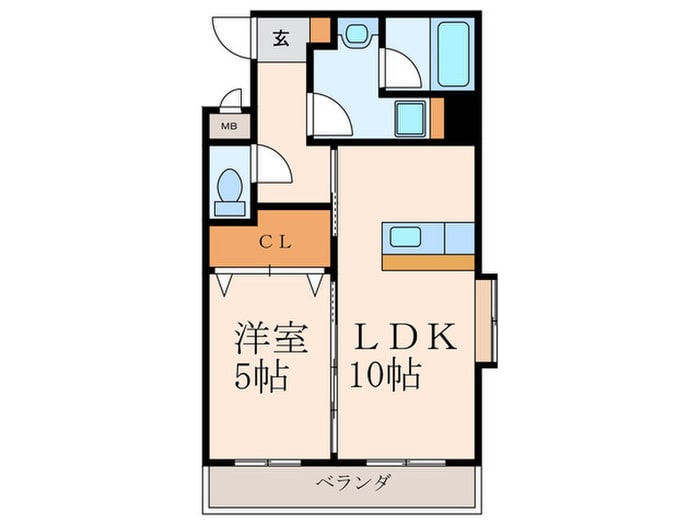 ラフィ－ネ金田の物件間取画像